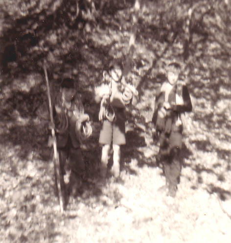 Out in the woods