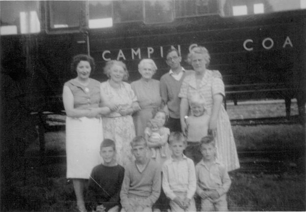 Camping Coach, Fortrose, 1958