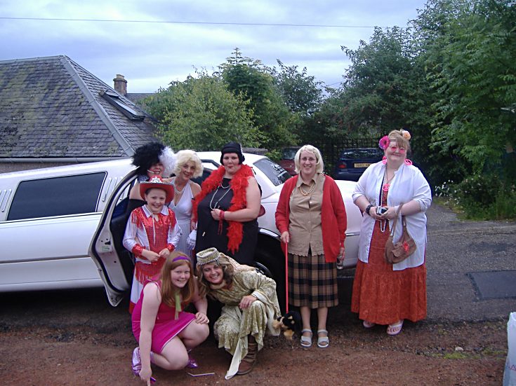 Mark's 40th. Gordon Memorial Hall, Rosemarkie