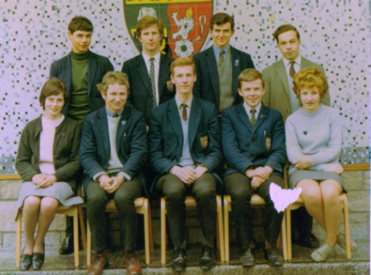 6th Year members at Fortrose Academy