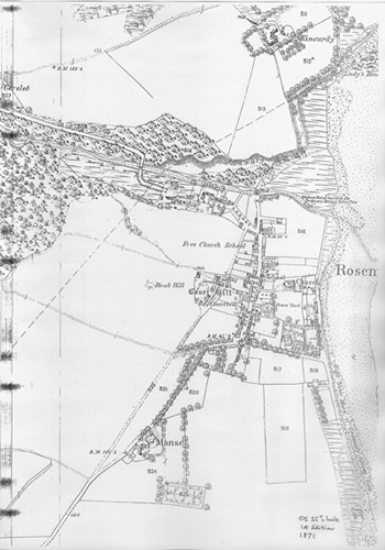 Map of Rosemarkie