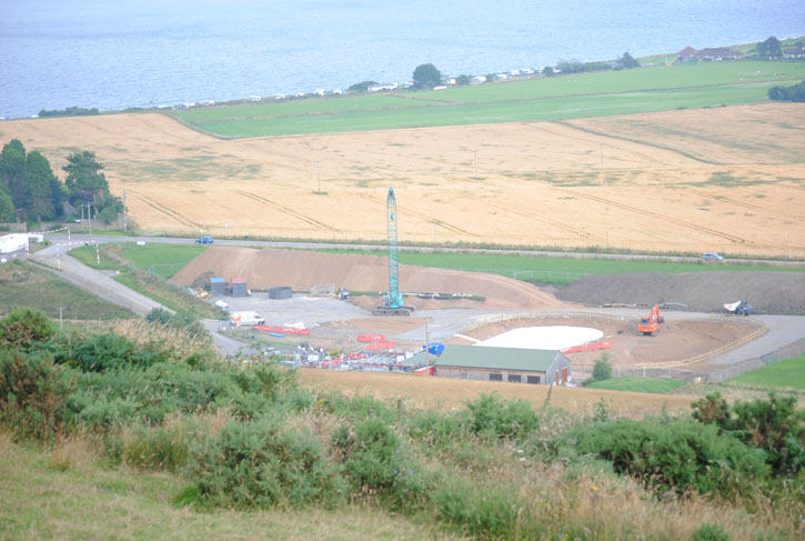 Rosemarkie Sewage works.
