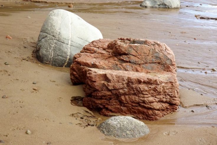 The Piano Rock on Rosemarkie Beach