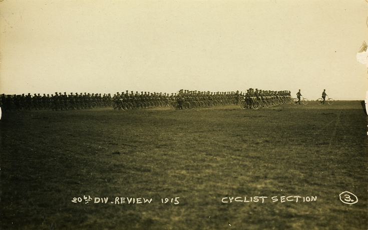 Cyclist Section: 20th Division Review