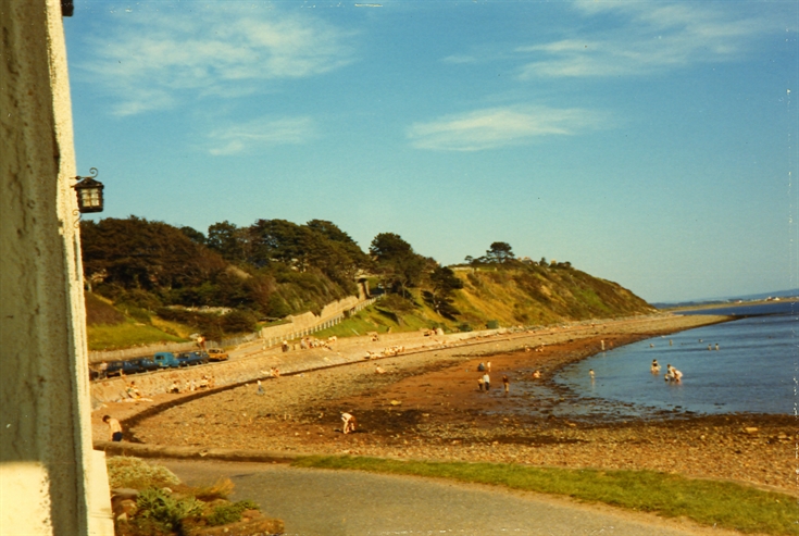 Fortrose beach from the harbour