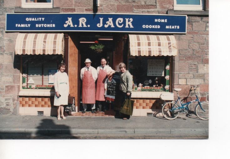 A R Jack, Butchers shop