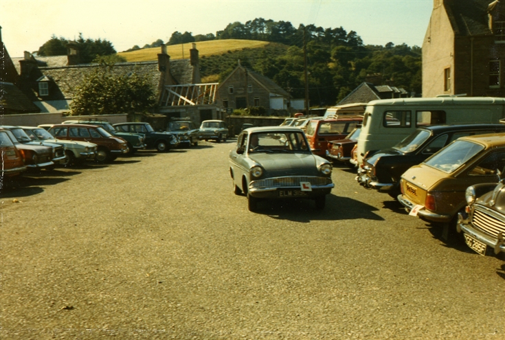 High Street/Mill Road Car Park, Rosemarkie c.1973