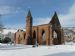 Fortrose Cathedral in the snow. 2009.